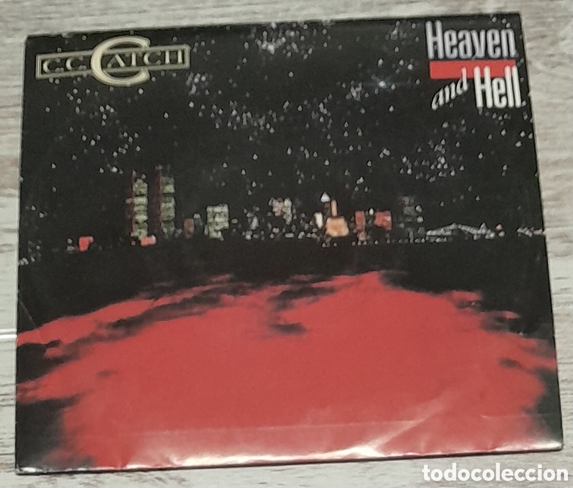 Discos de vinilo: C.C. CATCH - HEAVEN AND HELL + 1 - ARIOLA 1986 - Foto 1