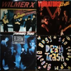 Discos de vinilo: OFERTA! 4 LPS PUNK-ROCK 80S. DEATH TRASH, 1989; THE ALARM, 1987; WILMER X, 1986; THE VIBRATORS, 1986