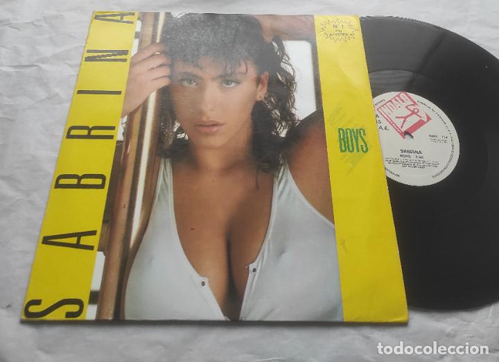 Discos de vinilo: SABRINA &lrm;&ndash; BOYS-MAXI-ESPA&Ntilde;A- - Foto 1