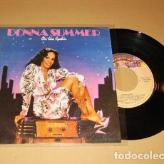 Discos de vinilo: DONNA SUMMER - ON THE RADIO - SINGLE - 1979 - TEMAZO SUPER DISCOTECAS