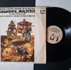 Discos de vinilo: LP ENNIO MORRICONE ‎– ¡AGÁCHATE, MALDITO! BANDA SONORA AÑOS 0
