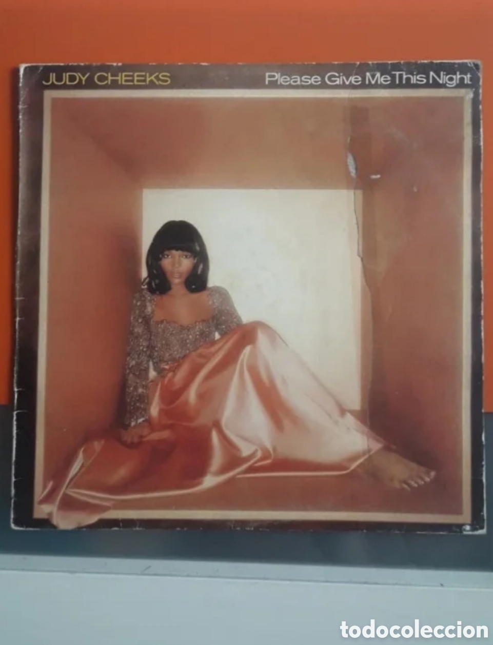 Discos de vinilo: Lp Judy Cheeks. Please give me this night - Foto 1