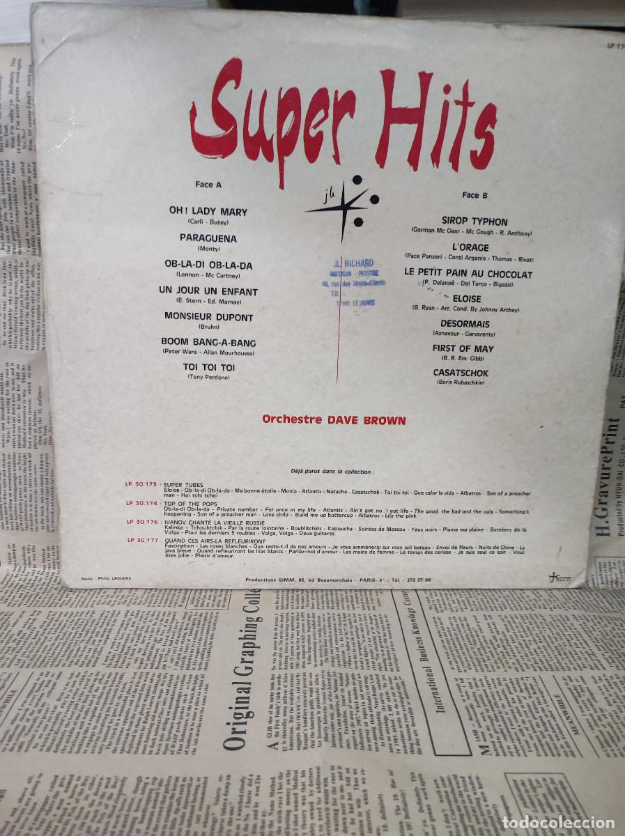 Discos de vinilo: Orchestre Dave Brown &ndash; Super Hits - Foto 2