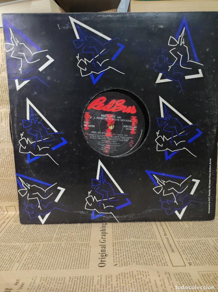 Discos de vinilo: Hotline With P.J. Powers & Steve Kekana &ndash; Feel So Strong - Foto 1