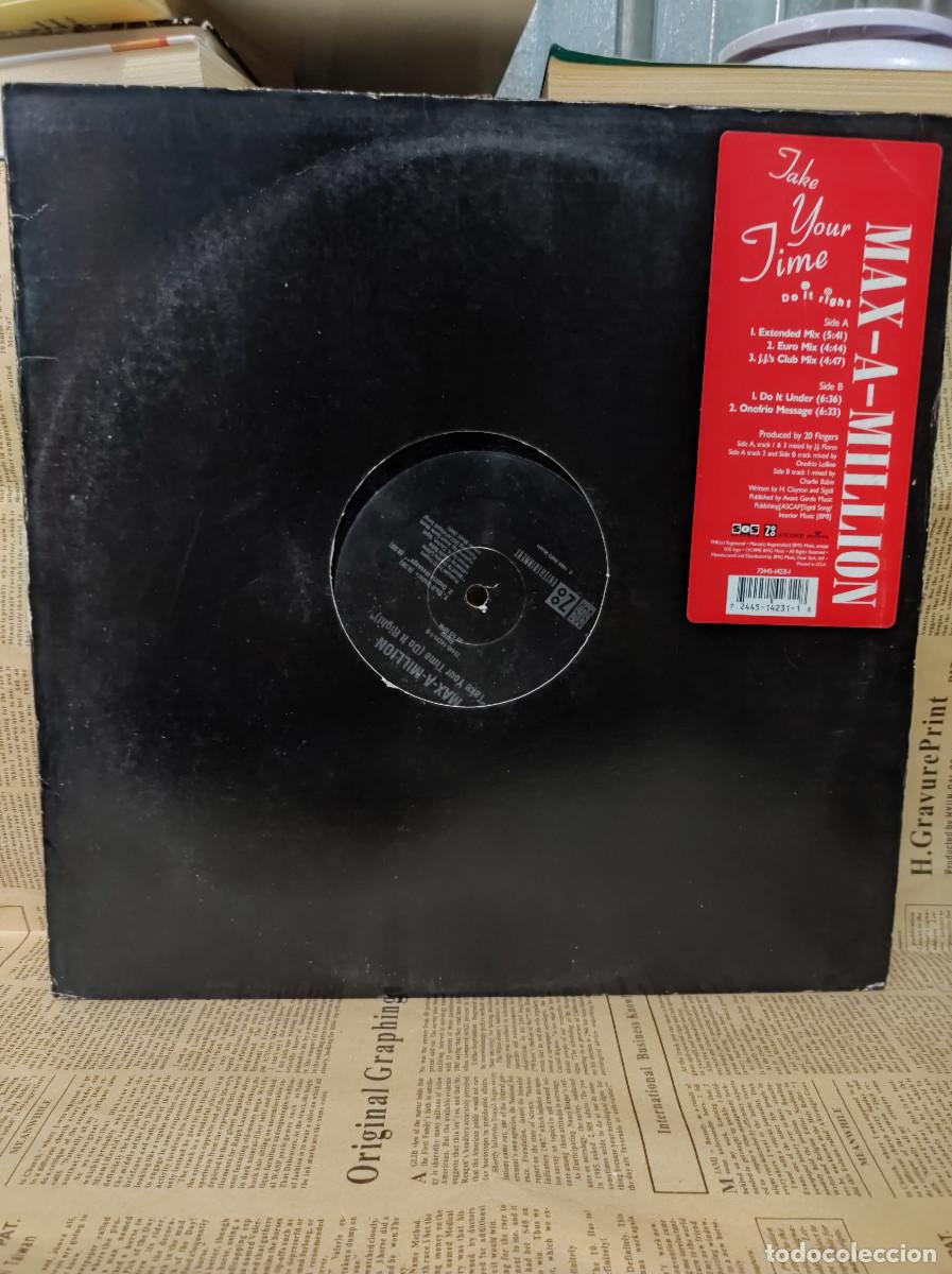 Discos de vinilo: Max-A-Million &ndash; Take Your Time (Do It Right) - Foto 1