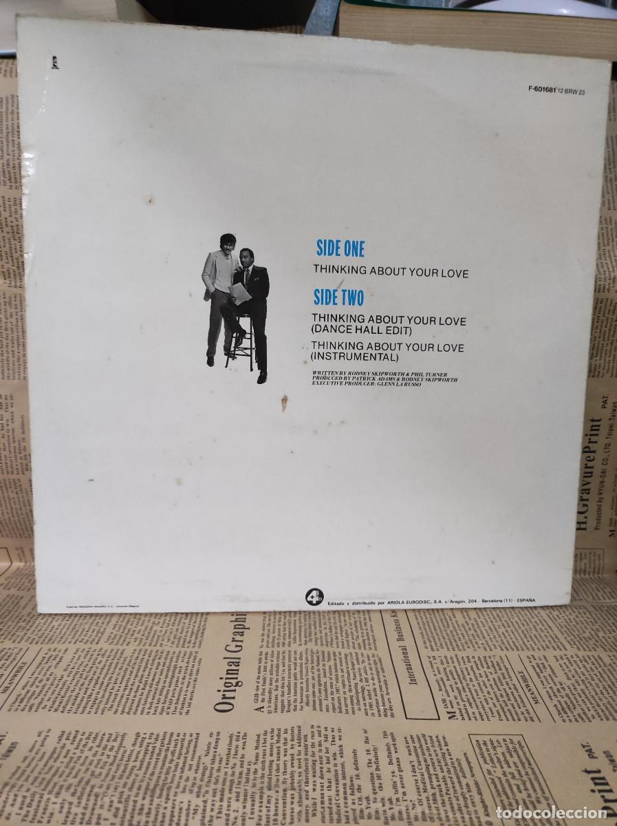 Discos de vinilo: Skipworth & Turner &ndash; Thinking About Your Love - Foto 2
