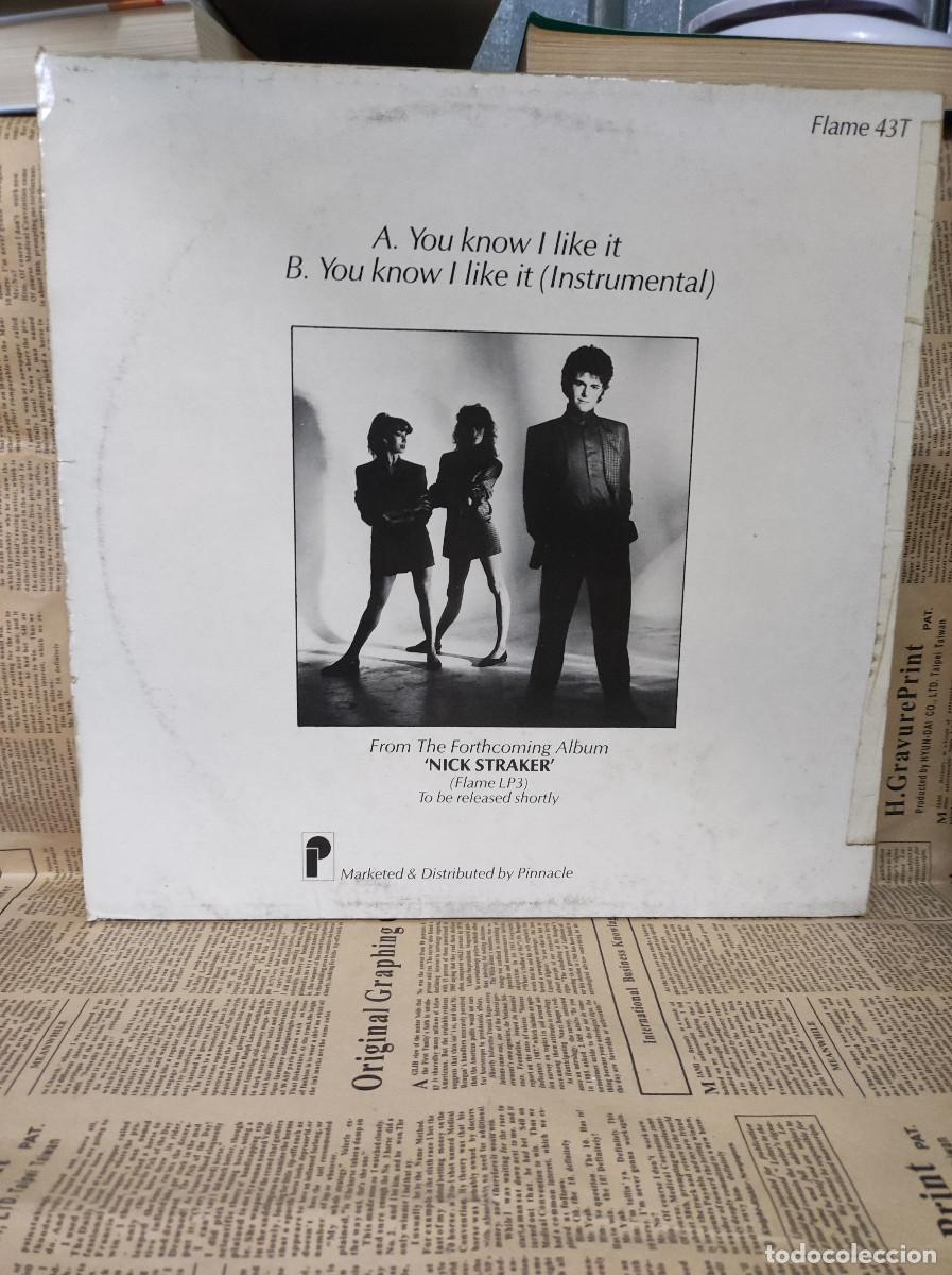 Discos de vinilo: Nick Straker &ndash; You Know I Like It - Foto 2