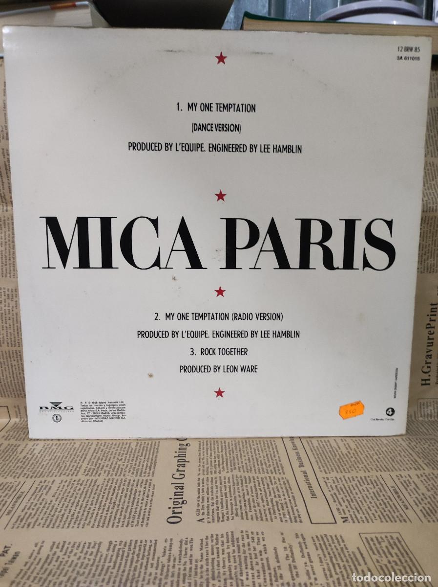 Discos de vinilo: Mica Paris &ndash; My One Temptation - Foto 2