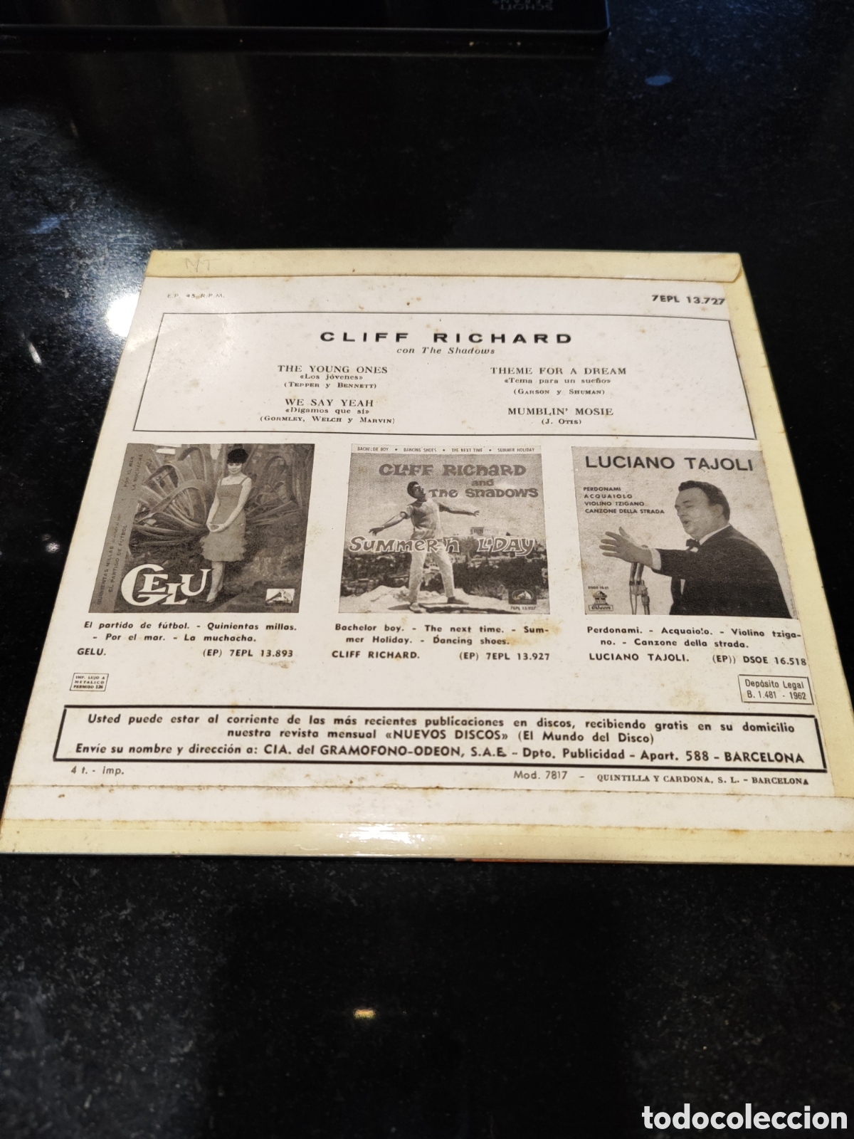 Discos de vinilo: Single Cliff Richard - the Young ones - Foto 3