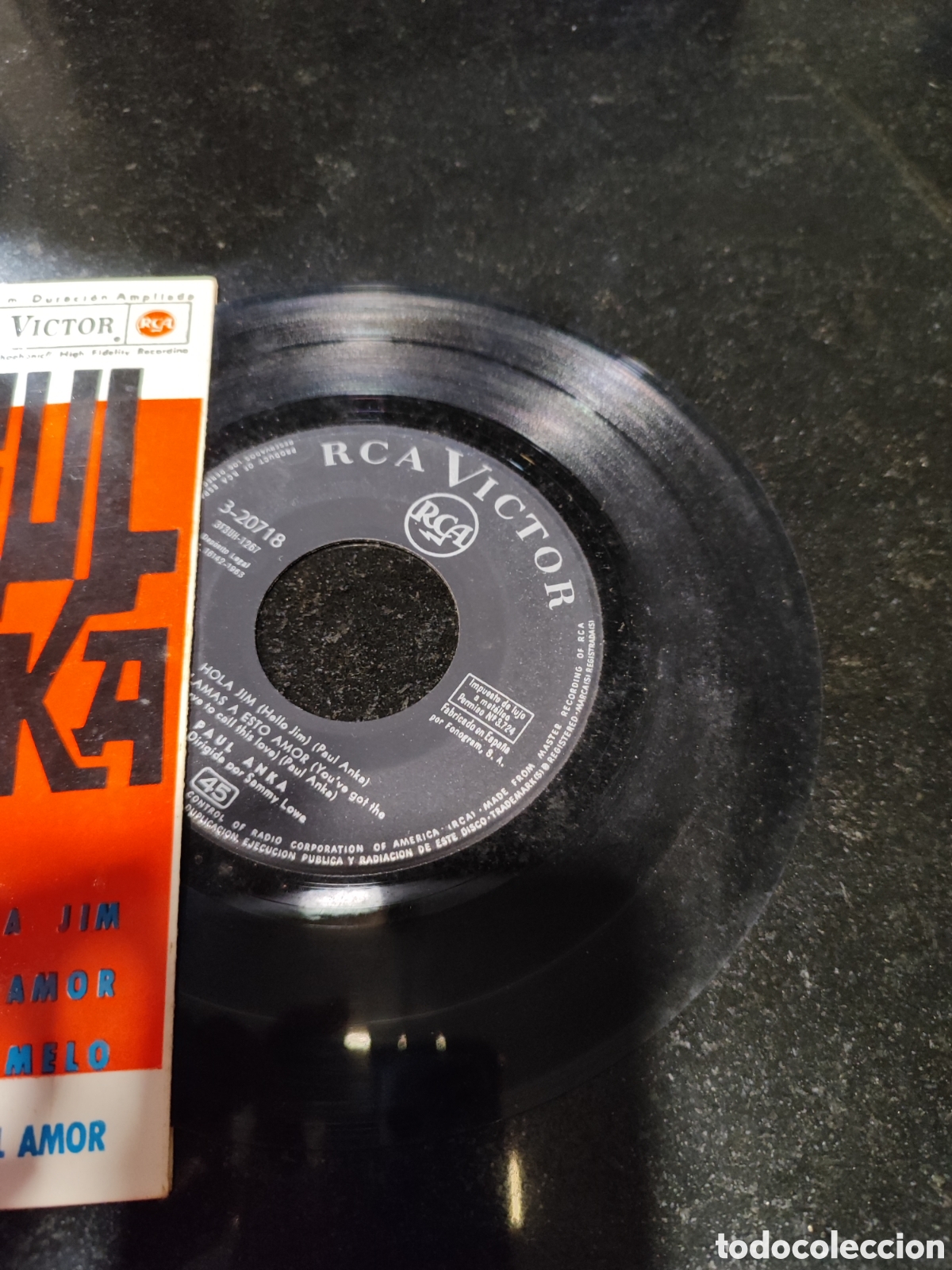 Discos de vinilo: Single Paul Anka - Foto 3