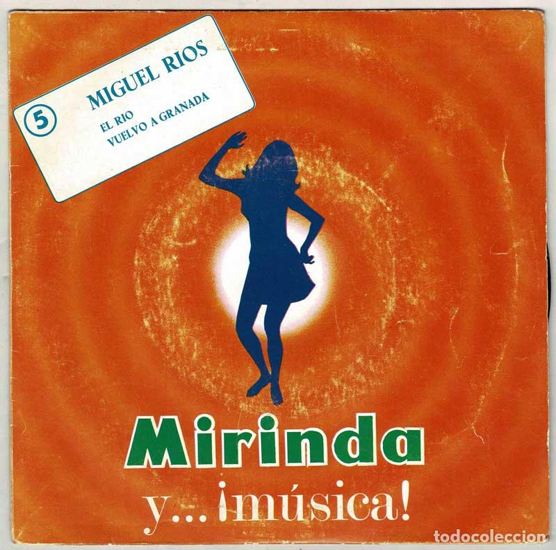 Discos de vinilo: Miguel Rios - El r&iacute;o / Vuelvo a Granada. Single - Foto 1