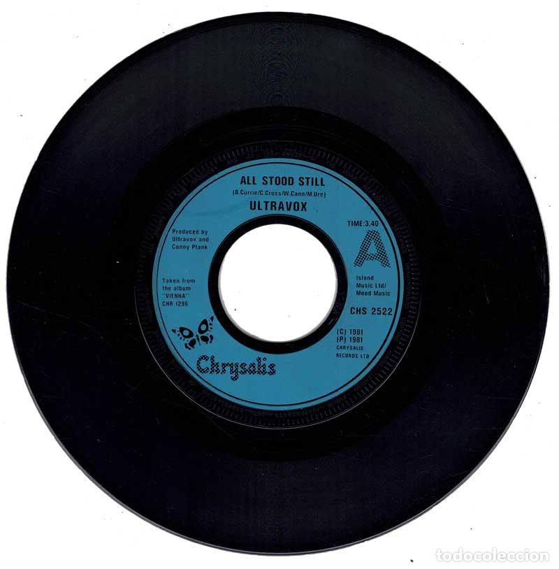 Discos de vinilo: Ultravox - All Stood Still / Alles Klar. Single - Foto 3