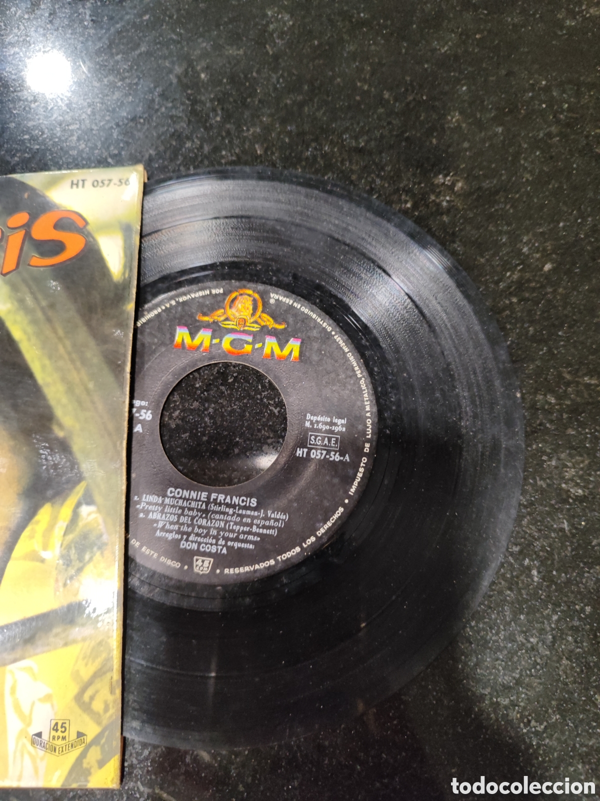 Discos de vinilo: Single Connie Francis con Don Costa - Foto 3