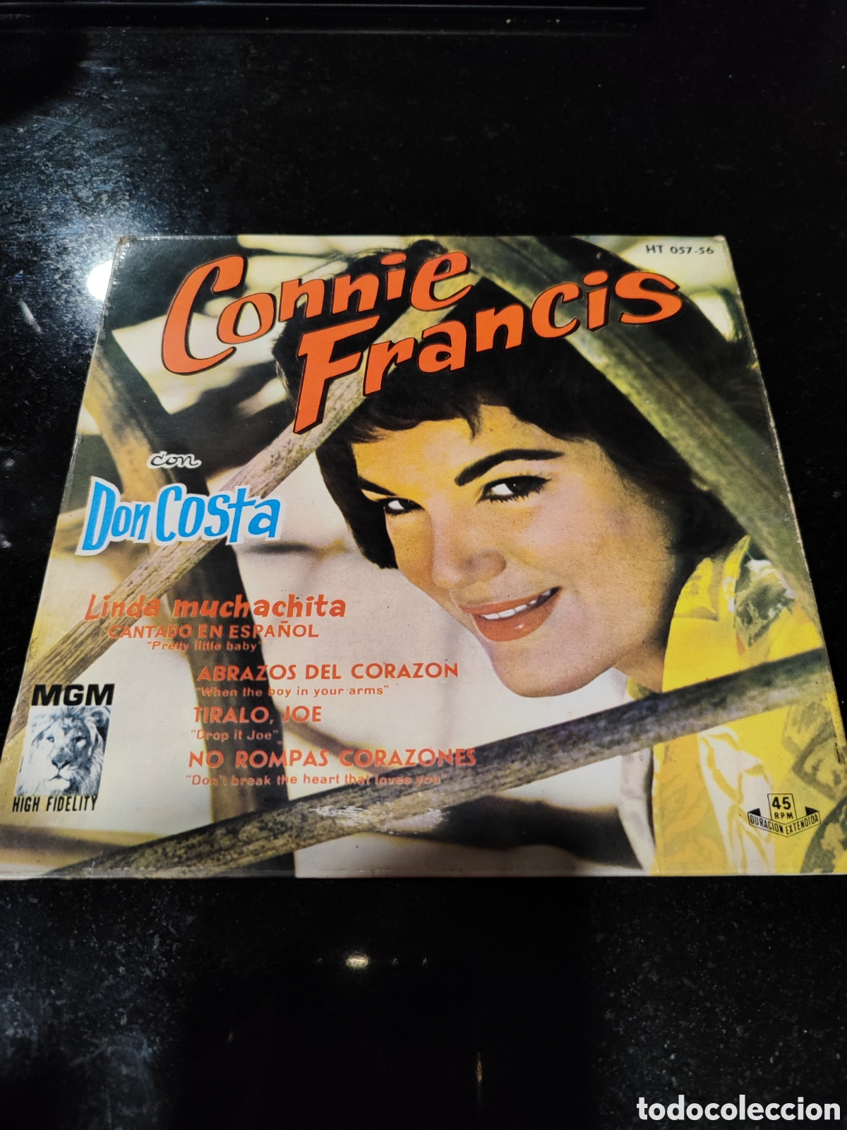 Discos de vinilo: Single Connie Francis con Don Costa - Foto 1