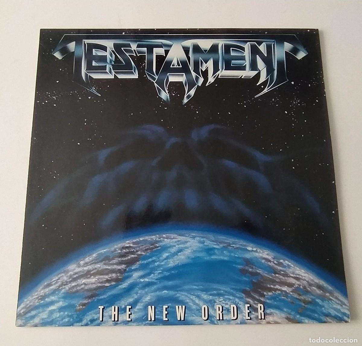 Discos de vinilo: LP TESTAMENT - THE NEW ORDER - Foto 1