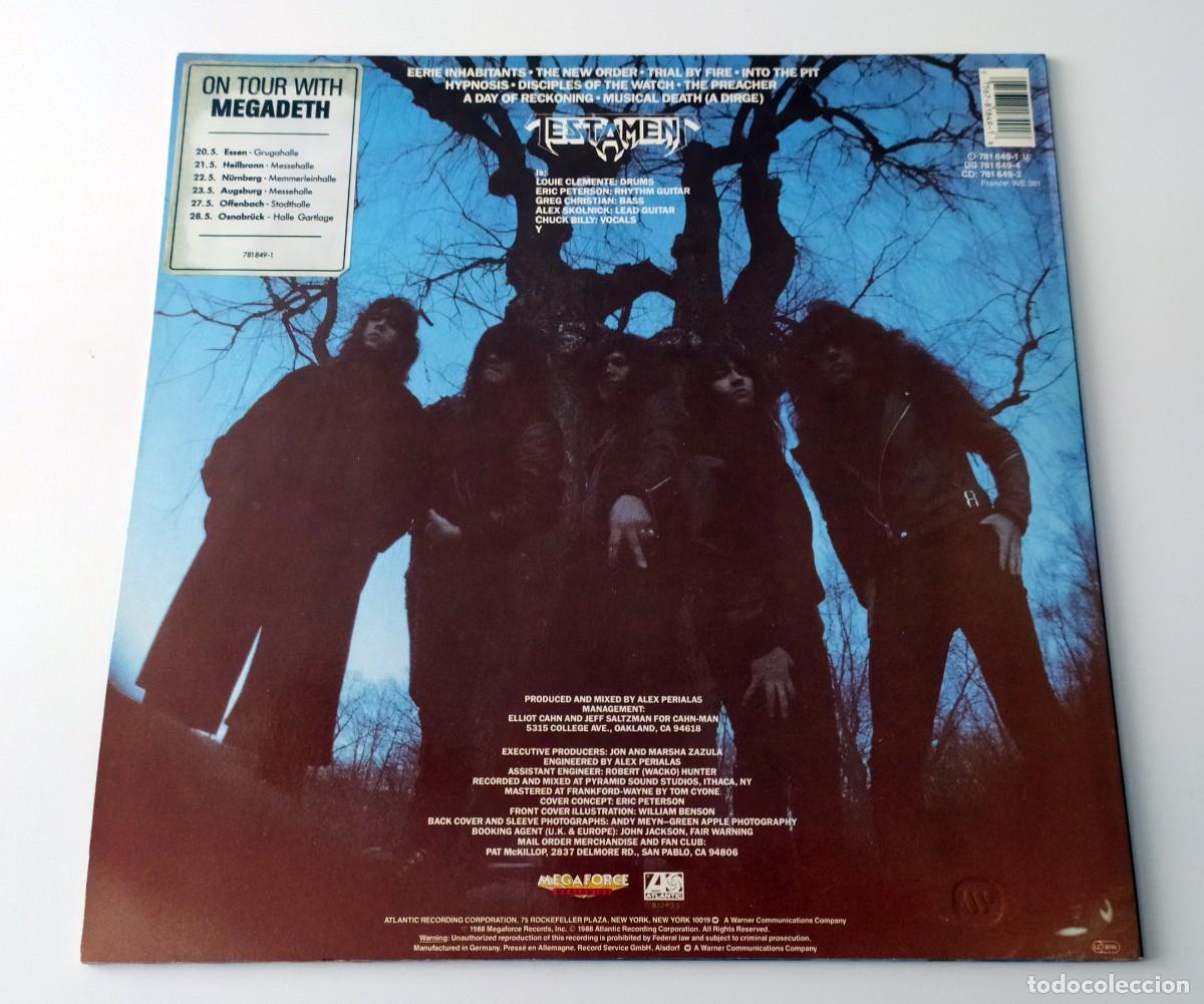 Discos de vinilo: LP TESTAMENT - THE NEW ORDER - Foto 2