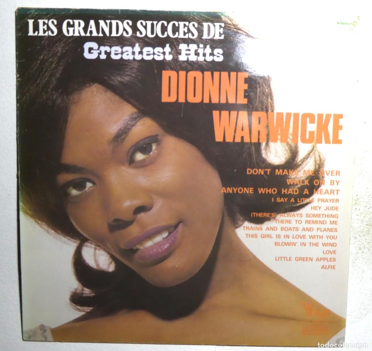 Discos de vinilo: Disco de vinilo Dionne Warwick -Grandes &eacute;xitos - Foto 1