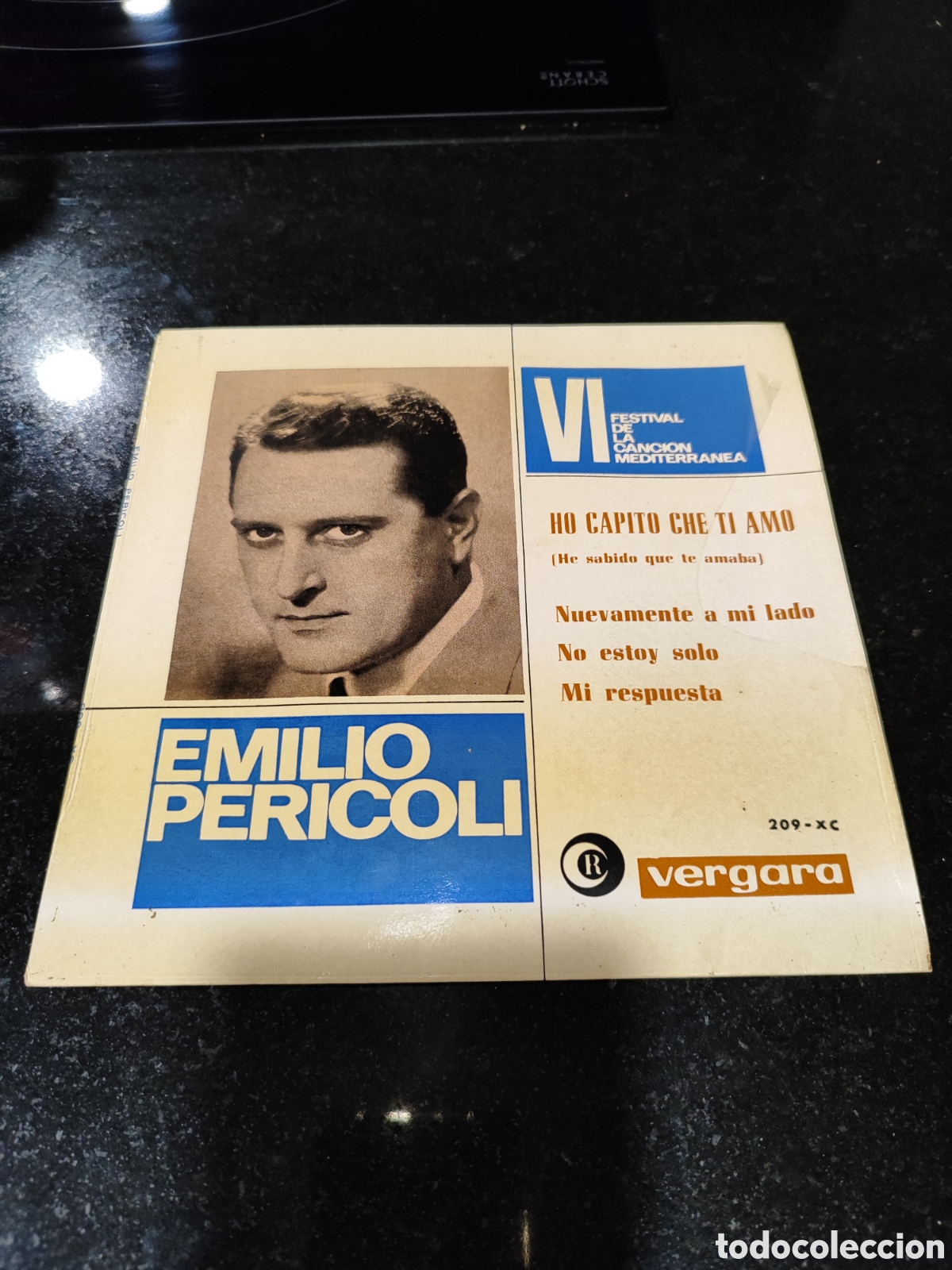 Discos de vinilo: Single Emilio Pericoli - Foto 1