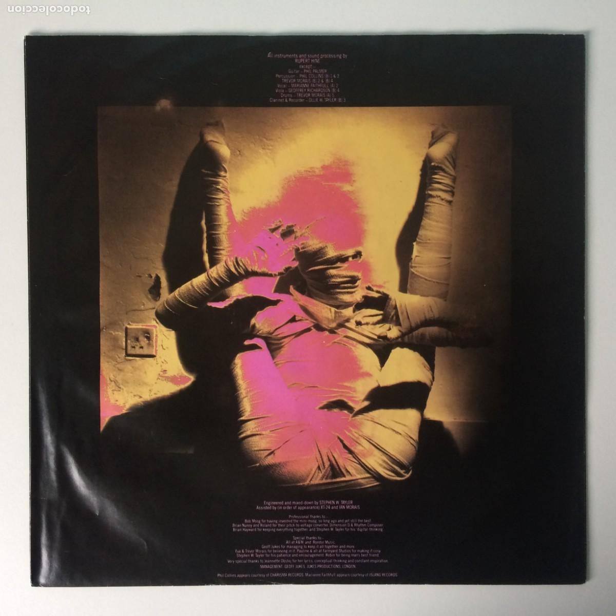 Discos de vinilo: Rupert Hine &lrm;&ndash; Immunity , Holanda 1981 A&M Records - Foto 3