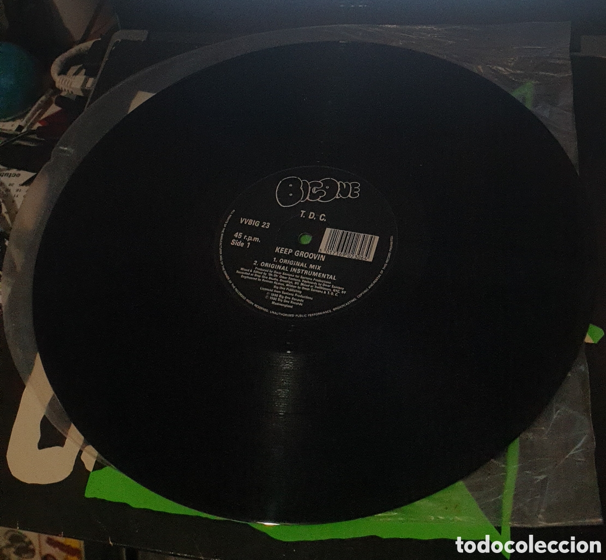 Discos de vinilo: T. D. C. - keep groomin - Foto 3