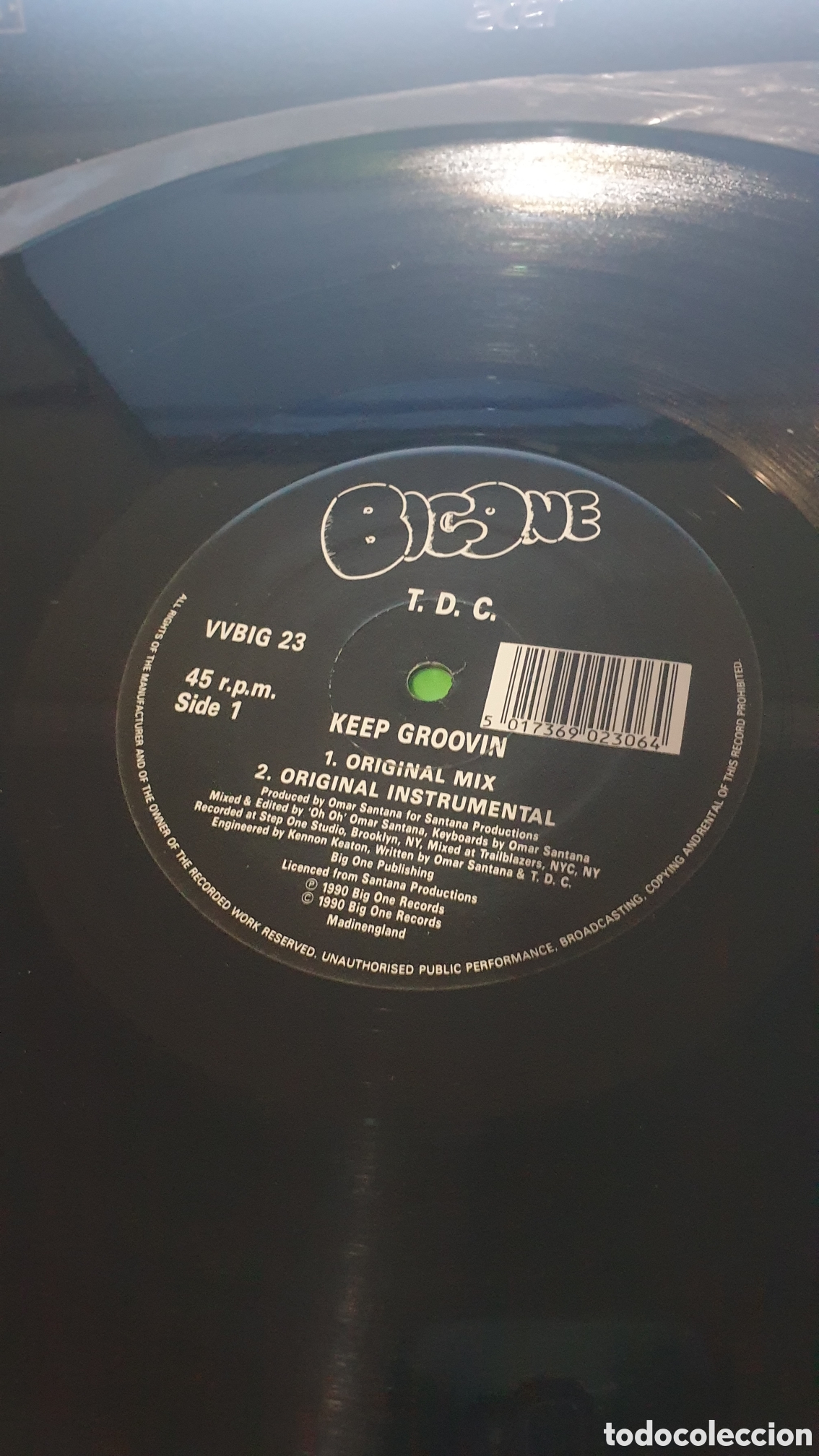 Discos de vinilo: T. D. C. - keep groomin - Foto 4