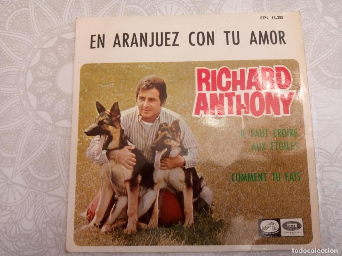 Discos de vinilo: Disco Single Richard Anthony - Foto 1