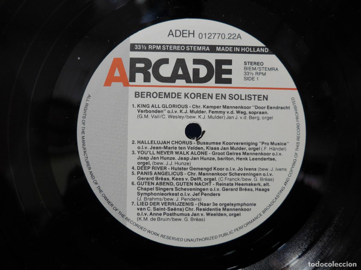 Discos de vinilo: BEROEMDE KOREN EN SOLISTEN - Foto 7