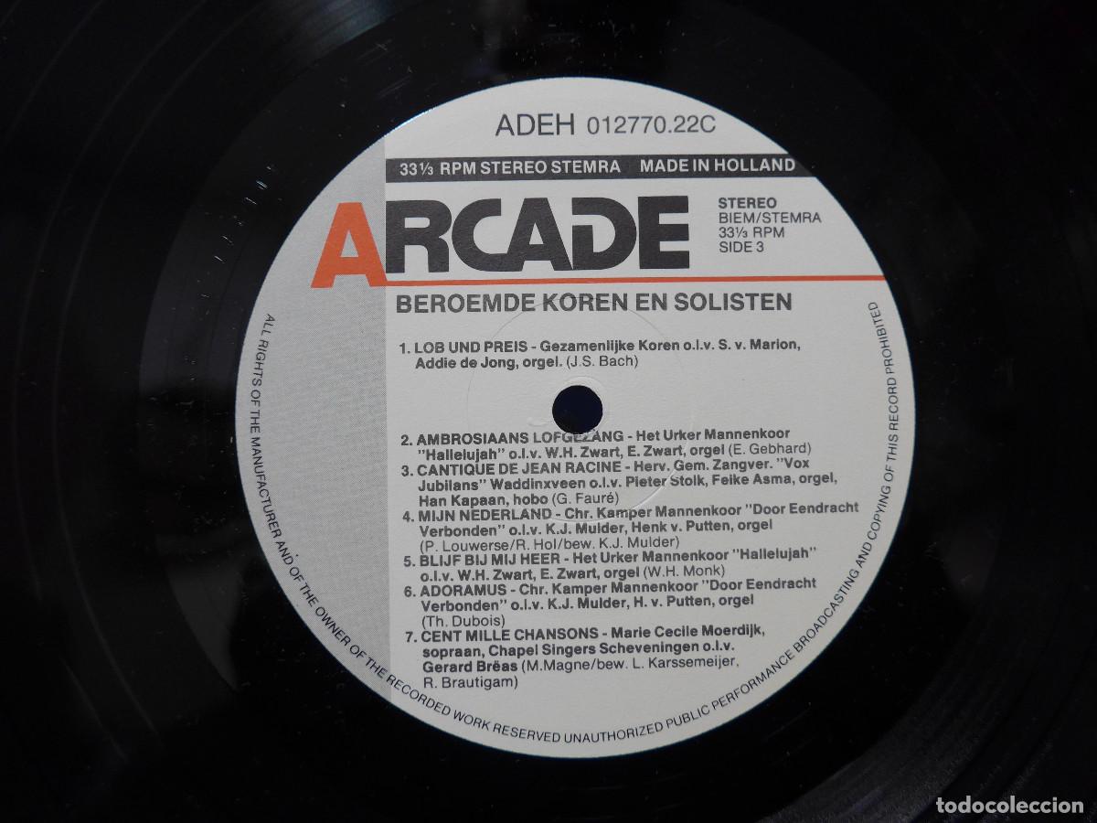 Discos de vinilo: BEROEMDE KOREN EN SOLISTEN - Foto 14