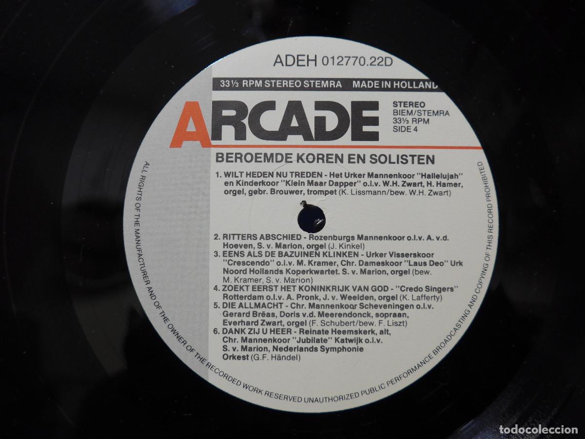 Discos de vinilo: BEROEMDE KOREN EN SOLISTEN - Foto 16