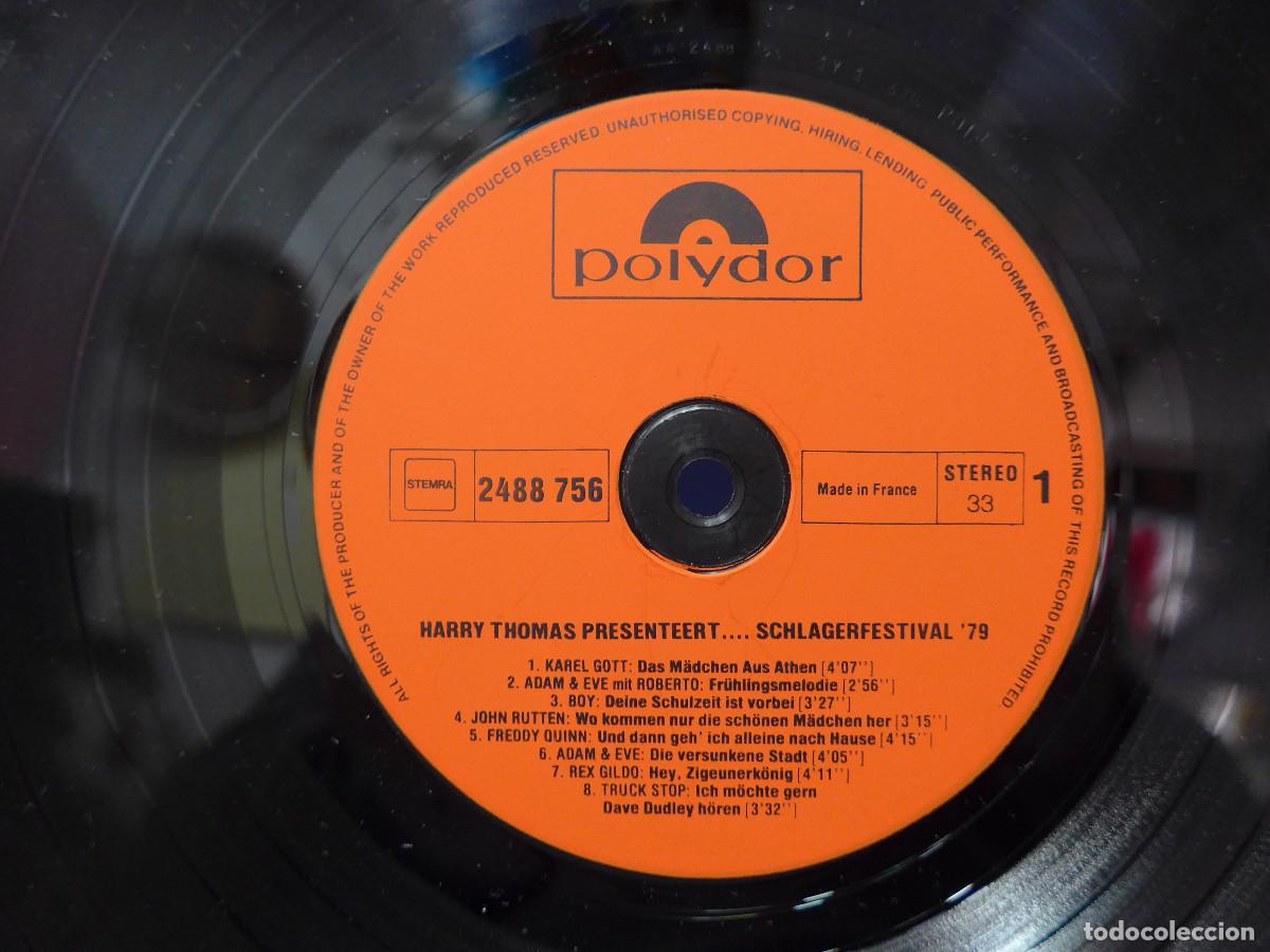 Discos de vinilo: HARRY THOMAS PRESENTEERT SCHLAGERFESTIVAL 79 - Foto 13