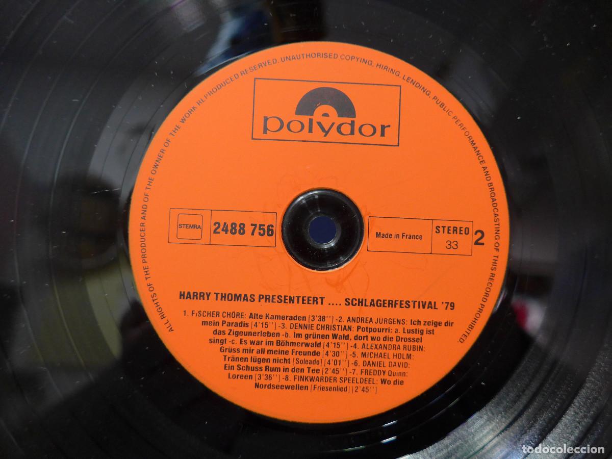 Discos de vinilo: HARRY THOMAS PRESENTEERT SCHLAGERFESTIVAL 79 - Foto 15