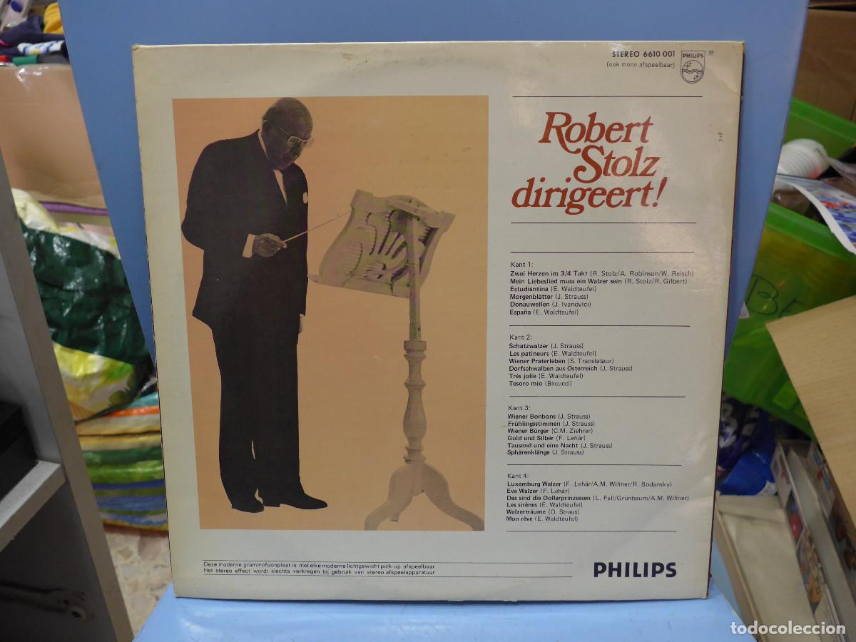 Discos de vinilo: ROBERT STOLZ DIRIGEERT - Foto 2