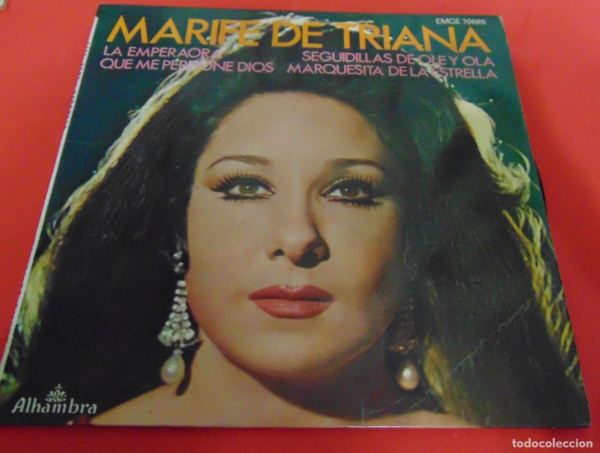 Discos de vinilo: MARIFE DE TRIANA - LA EMPERAORA - EP EDICION DE 1964 - Foto 1