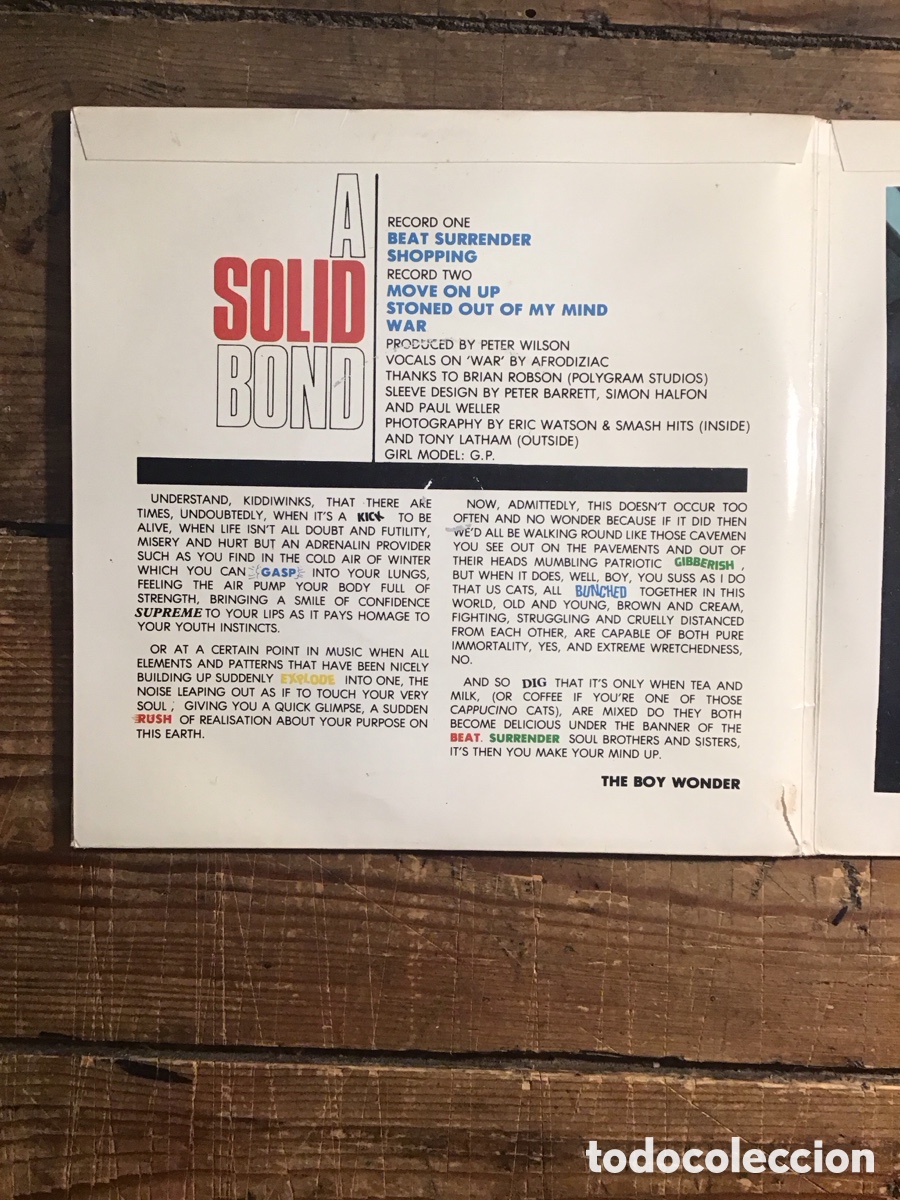 Discos de vinilo: The Jam Beat Surrender - Foto 3