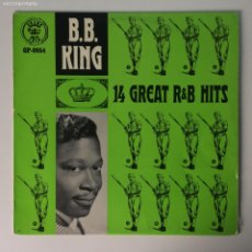 Discos de vinilo: B.B. KING – 14 GREAT R&B HITS , 1ª EDICION SWEDEN 1969 GRAND PRIX
