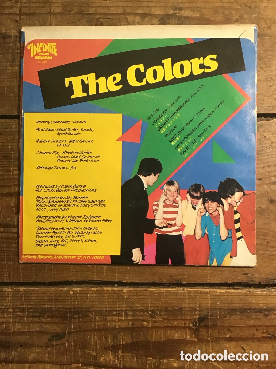 Discos de vinilo: The Colors RAVE IT UP ep - Foto 2