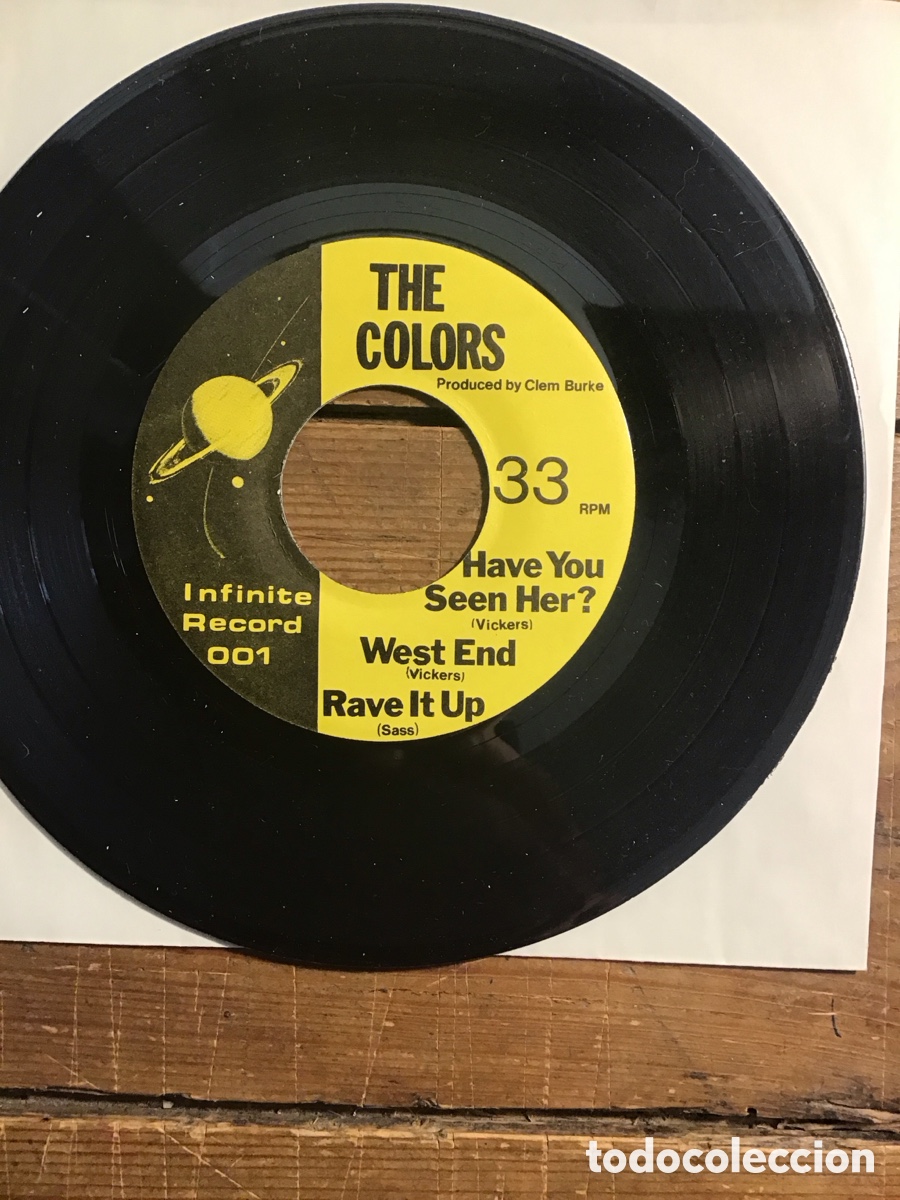 Discos de vinilo: The Colors RAVE IT UP ep - Foto 4