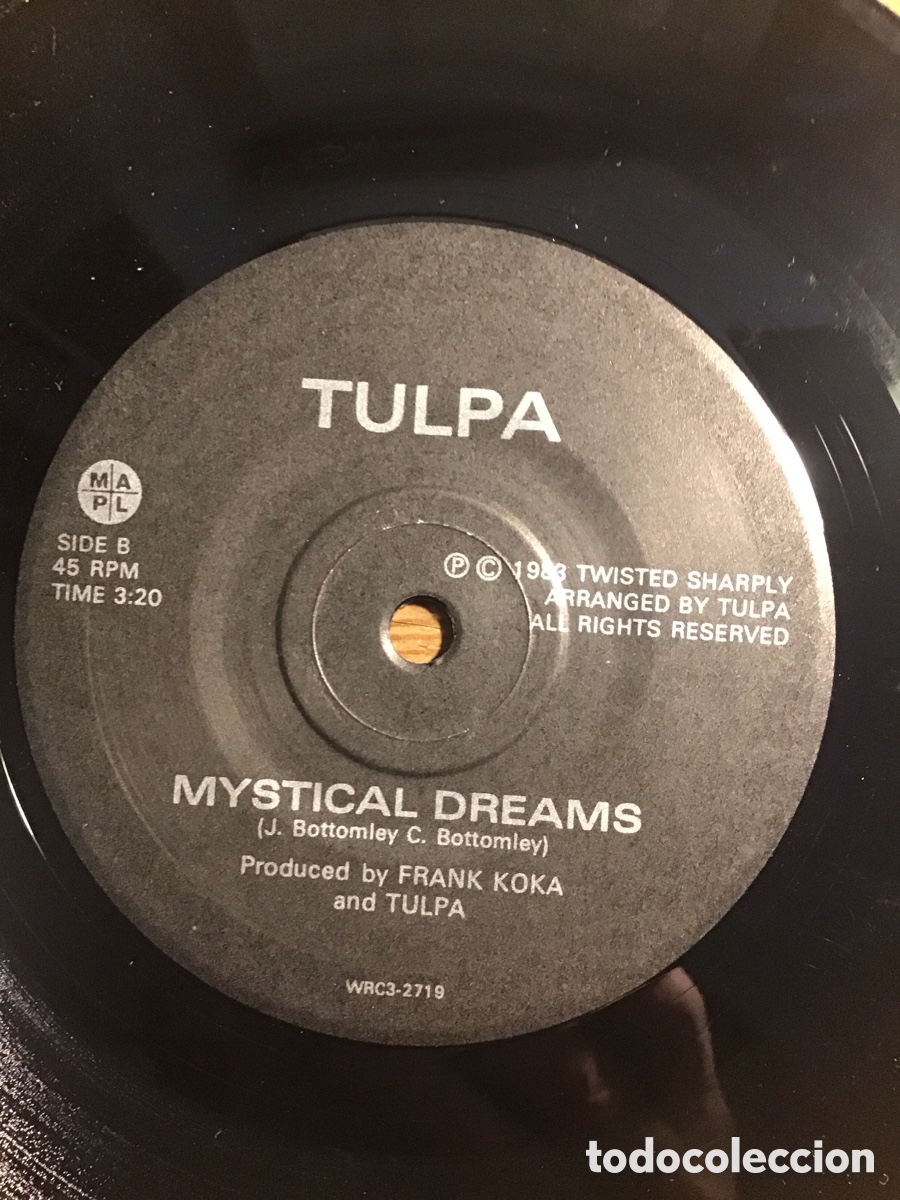 Discos de vinilo: Tulpa Apologize /Mystical Dreams - Foto 3