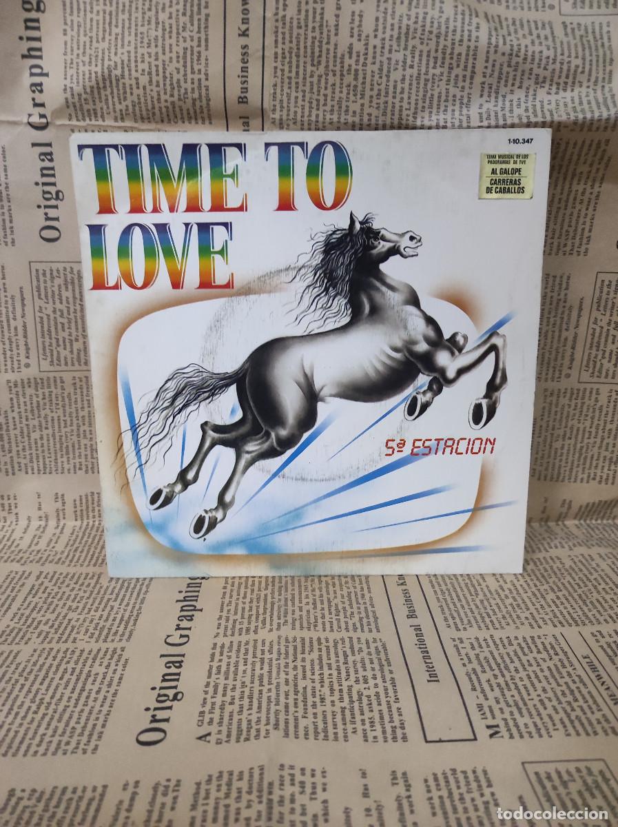 Discos de vinilo: 5&ordf; Estacion &ndash; Time To Love - Foto 1