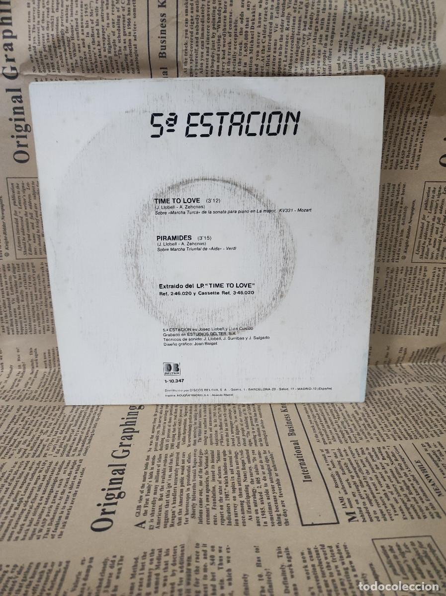 Discos de vinilo: 5&ordf; Estacion &ndash; Time To Love - Foto 2