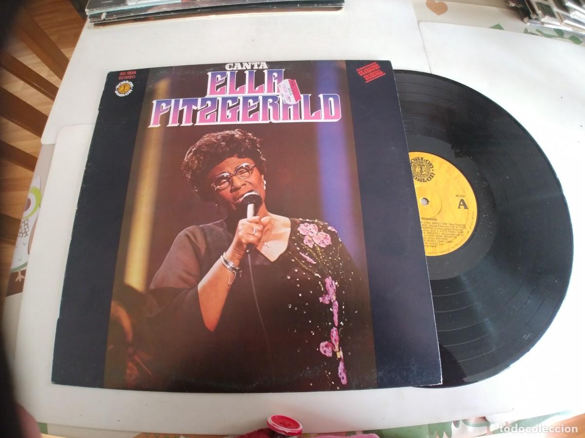 Vinyl-Schallplatten: ELLA FITGERALD-LP CANTA-BUEN ESTADO