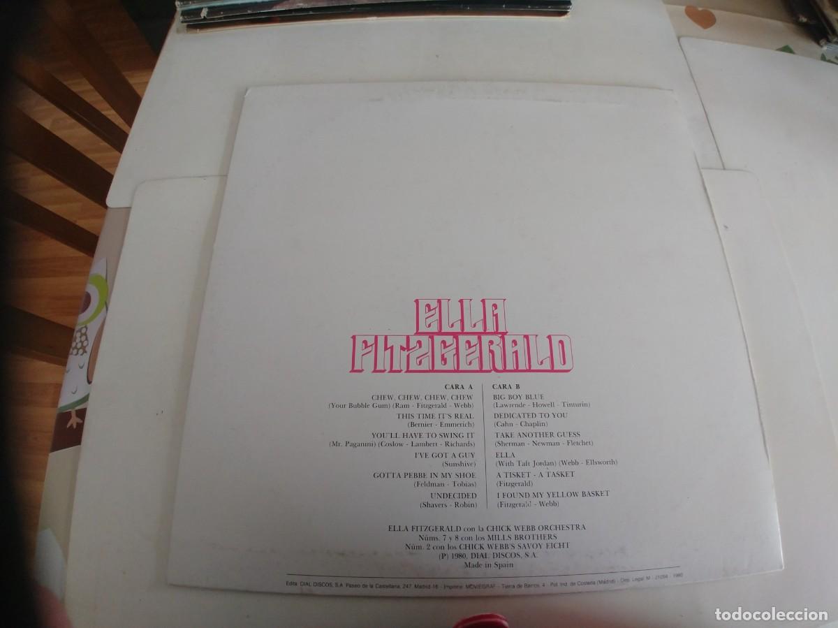 Discos de vinilo: ELLA FITGERALD-LP CANTA-BUEN ESTADO - Foto 2