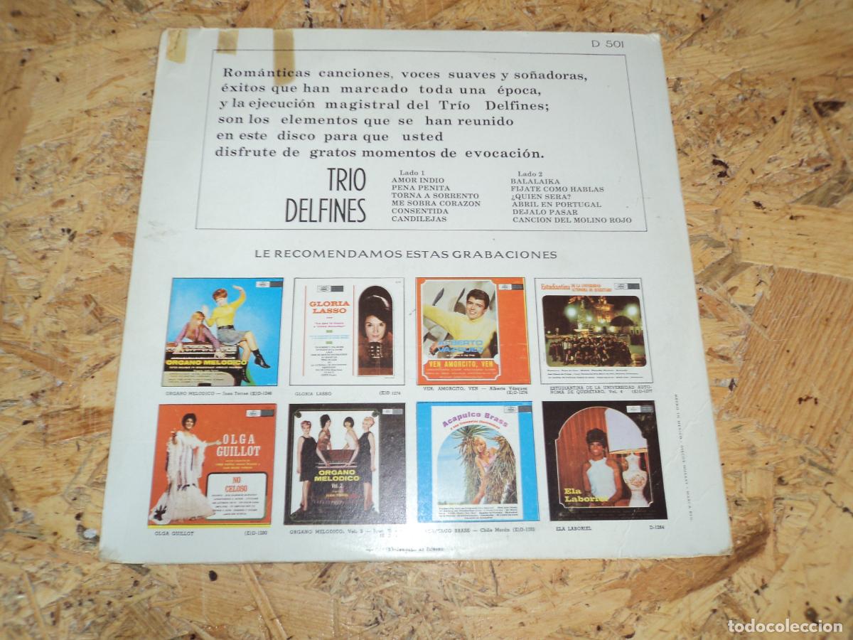 Discos de vinilo: Trio Los Delfines &ndash; Trio Delfines - Foto 2