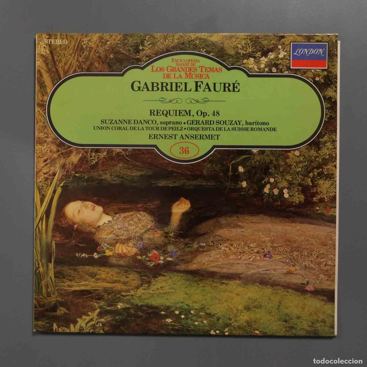Dischi in vinile: LP. FAURE 36. GRANDES COMPOSITORES. SALVAT