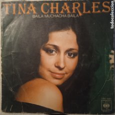 Discos de vinilo: TINA CHARLES,BAILA MUCHACHA BAILA,1976