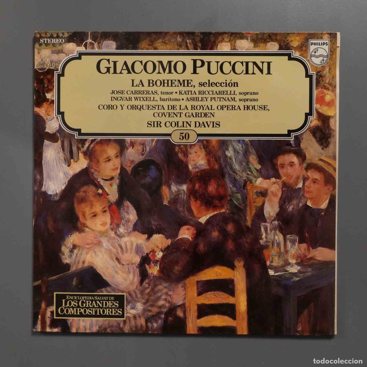 Discos de vinilo: LP. PUCCINI 50. GRANDES COMPOSITORES. SALVAT