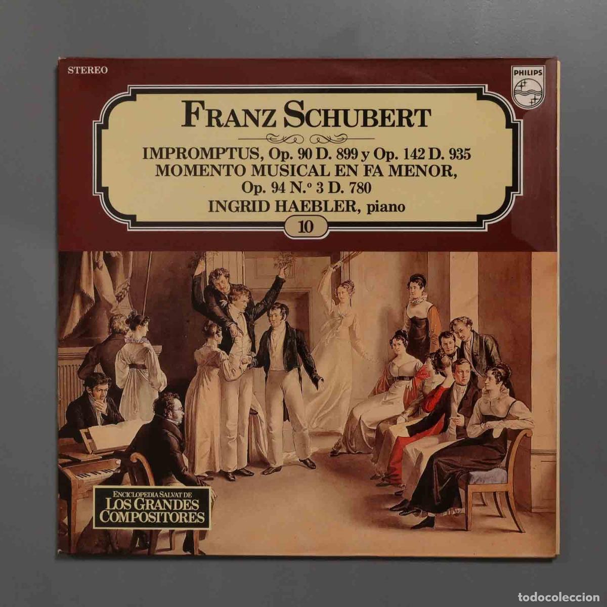 Discos de vinilo: LP. SCHUBERT 10. GRANDES COMPOSITORES. SALVAT