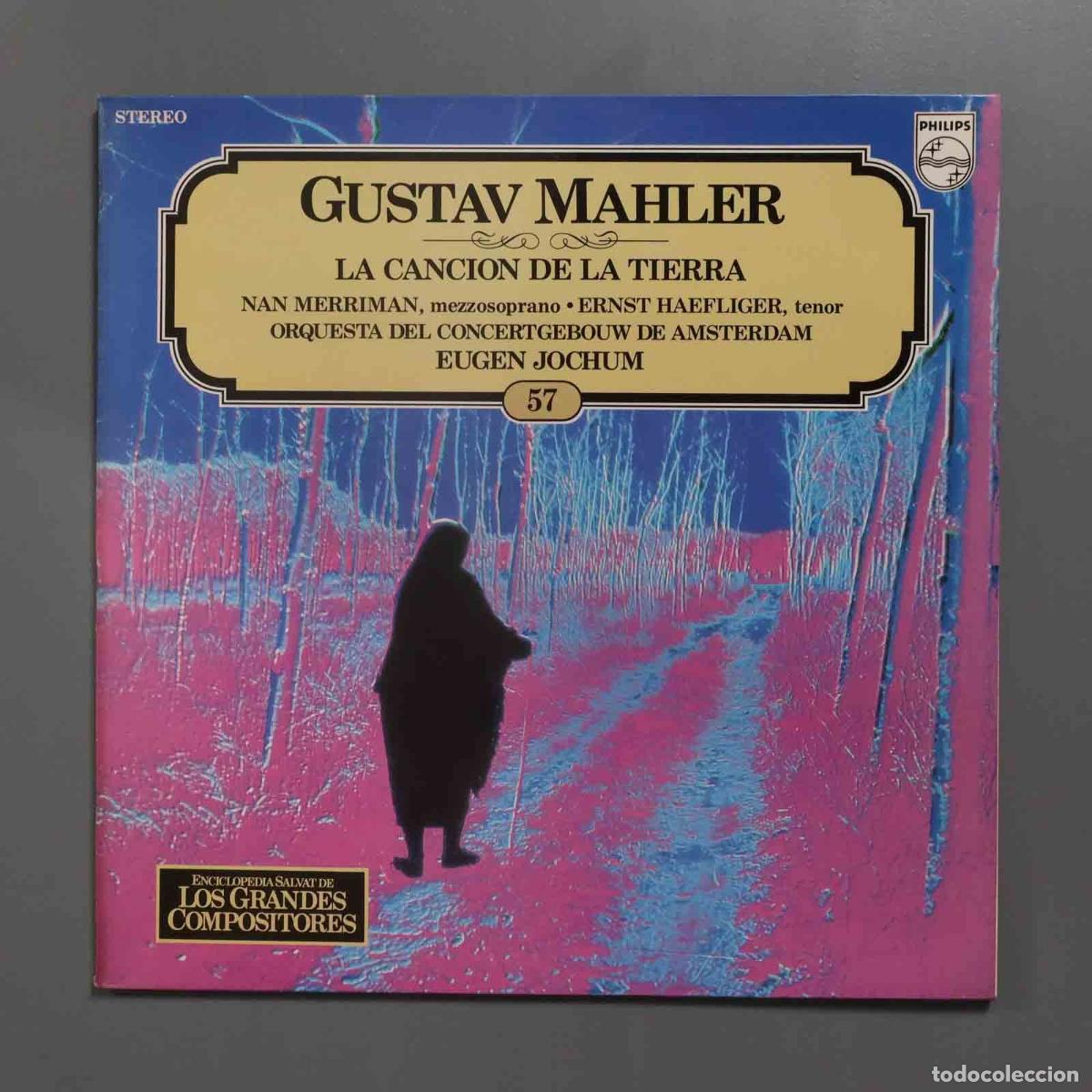 Discos de vinilo: LP. MAHLER 57. GRANDES COMPOSITORES. SALVAT
