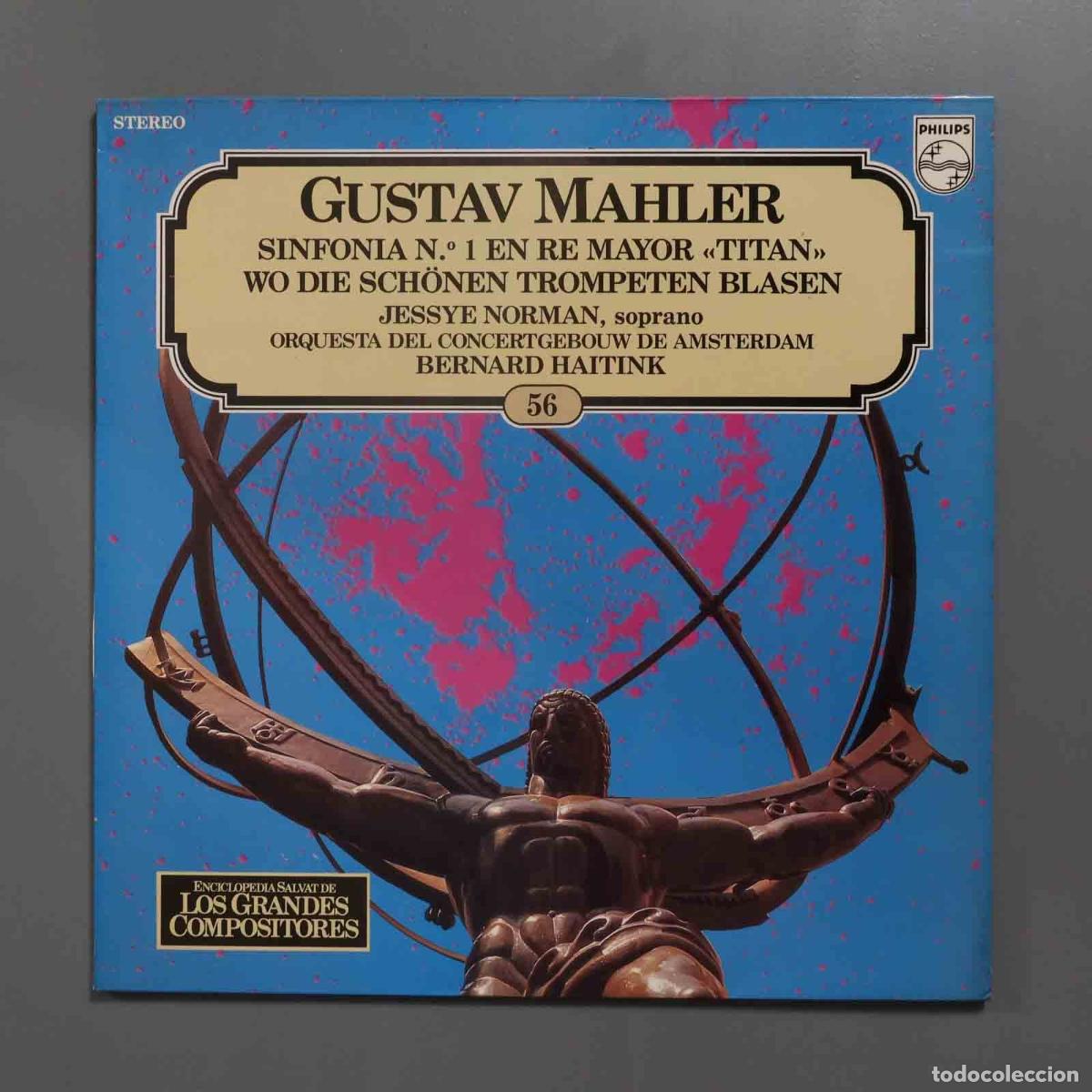 Discos de vinil: LP. MAHLER 56. GRANDES COMPOSITORES. SALVAT
