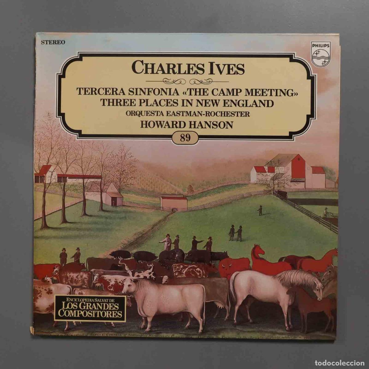 Discos de vinilo: LP. IVES. 89. GRANDES COMPOSITORES. SALVAT